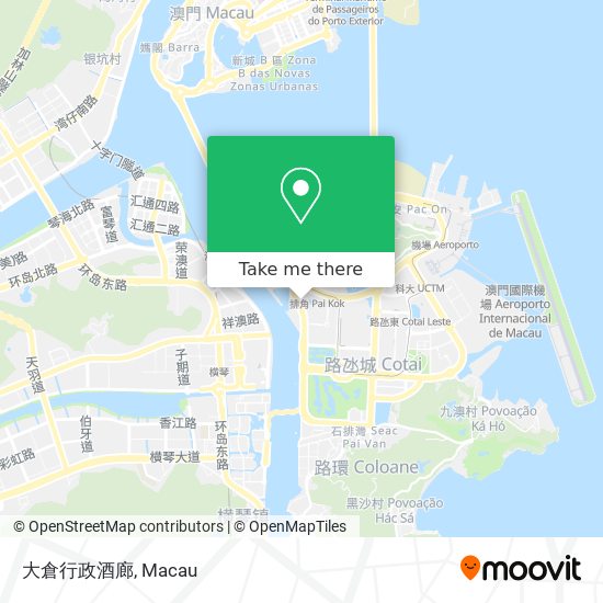 大倉行政酒廊地圖