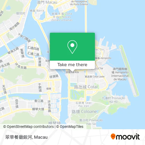 翠華餐廳銀河地圖