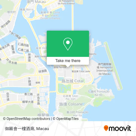 御匾會一樓酒廊 map