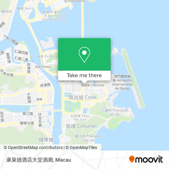 康萊德酒店大堂酒廊 map