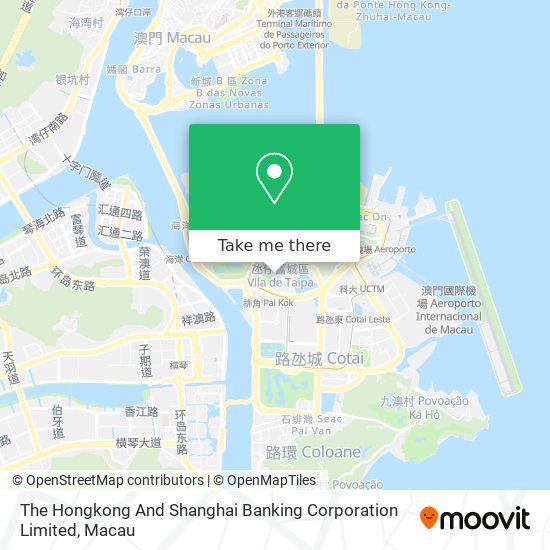 The Hongkong And Shanghai Banking Corporation Limited地圖