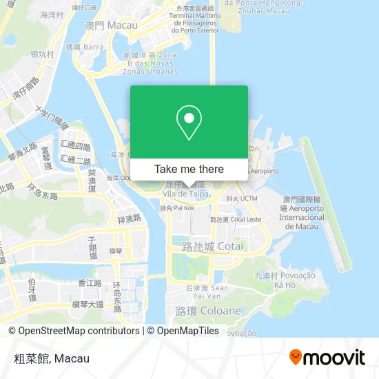 粗菜館地圖