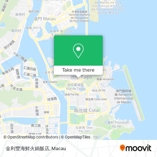 金利豐海鮮火鍋飯店 map