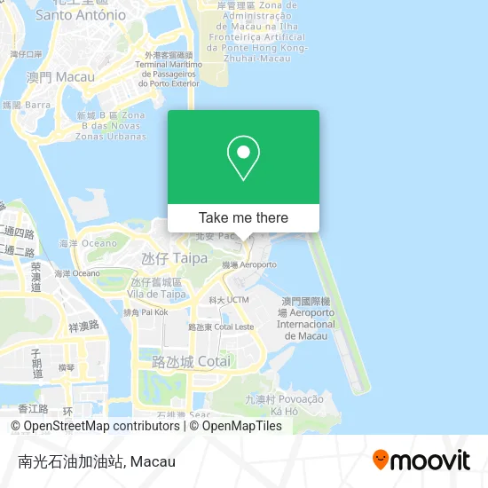 南光石油加油站 map