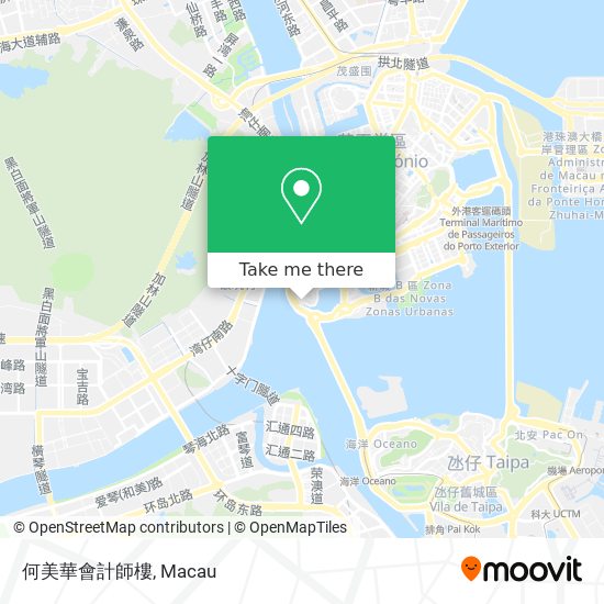 何美華會計師樓 map