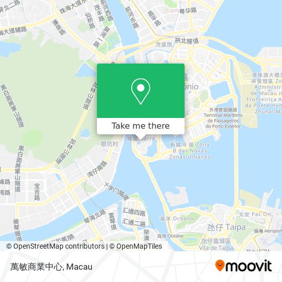 萬敏商業中心 map