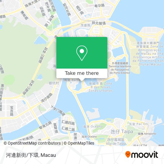 河邊新街/下環 map