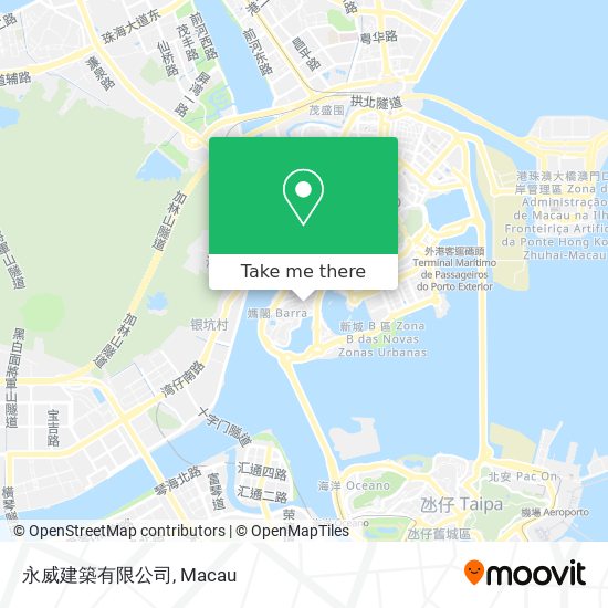 永威建築有限公司 map