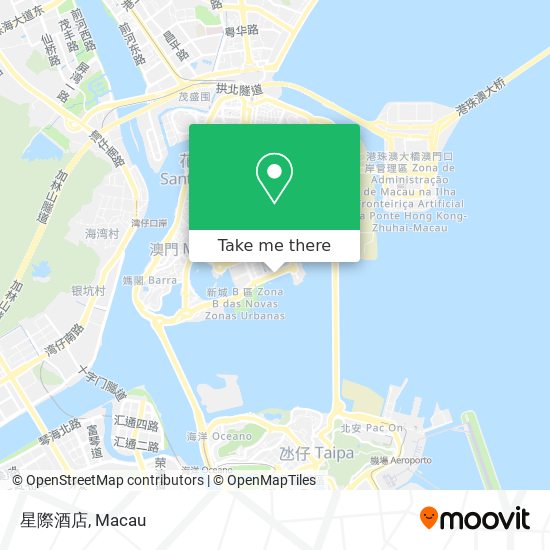 星際酒店 map