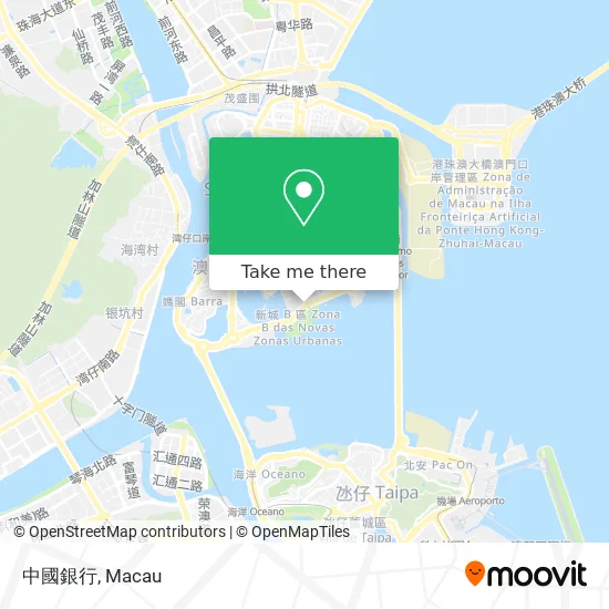 中國銀行地圖