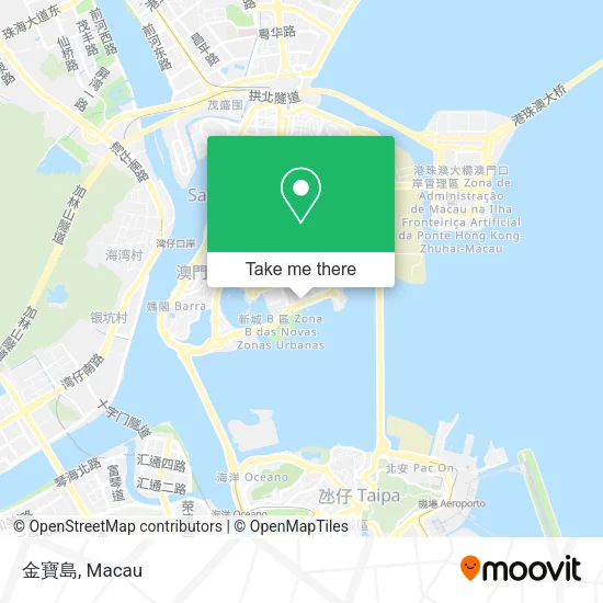 金寶島 map