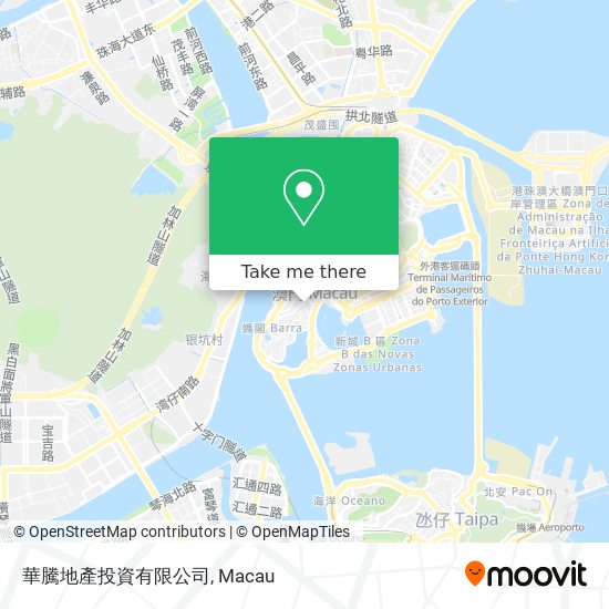 華騰地產投資有限公司 map