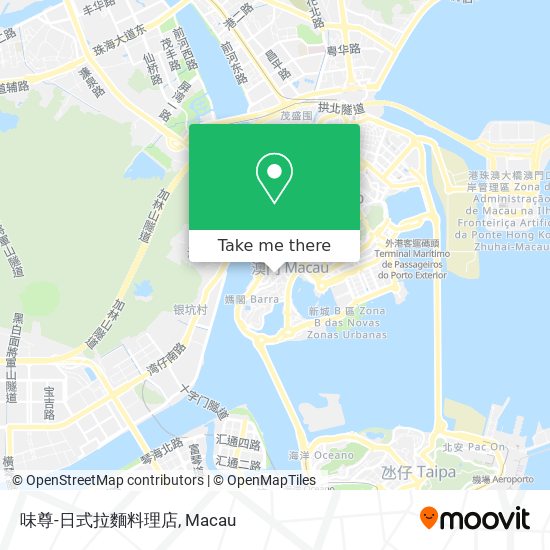 味尊-日式拉麵料理店 map