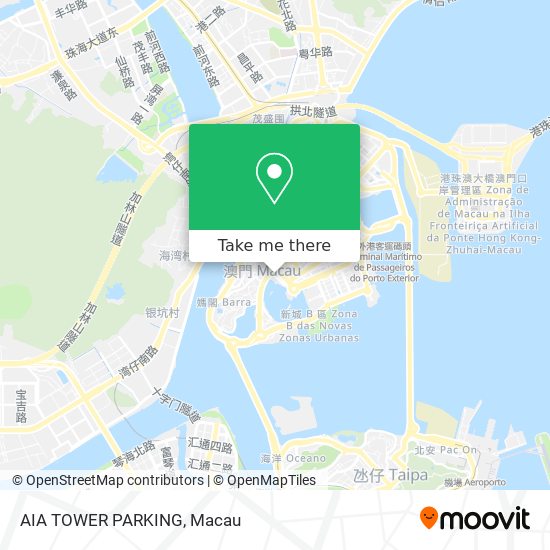 AIA TOWER PARKING map