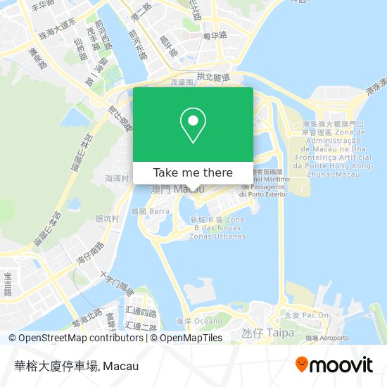 華榕大廈停車場 map