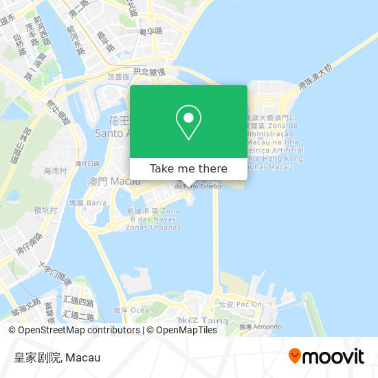 皇家剧院地圖