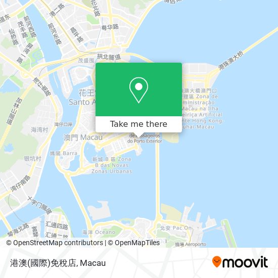 港澳(國際)免稅店 map