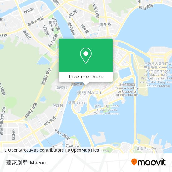 蓬萊別墅 map