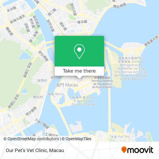 Our Pet's Vet Clinic map