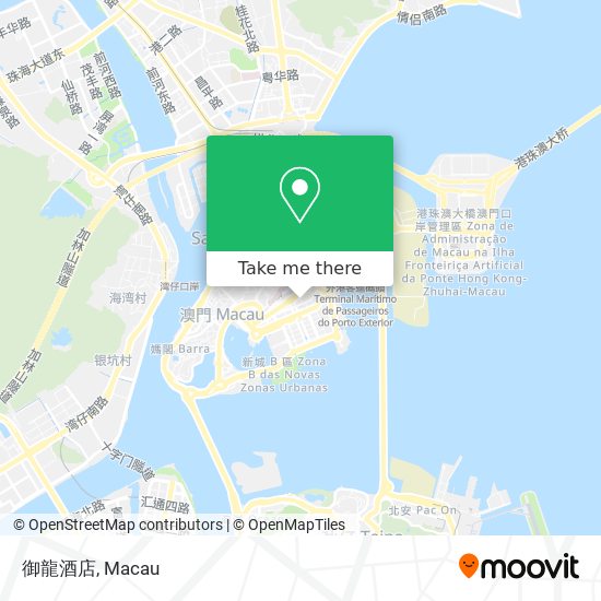 御龍酒店 map