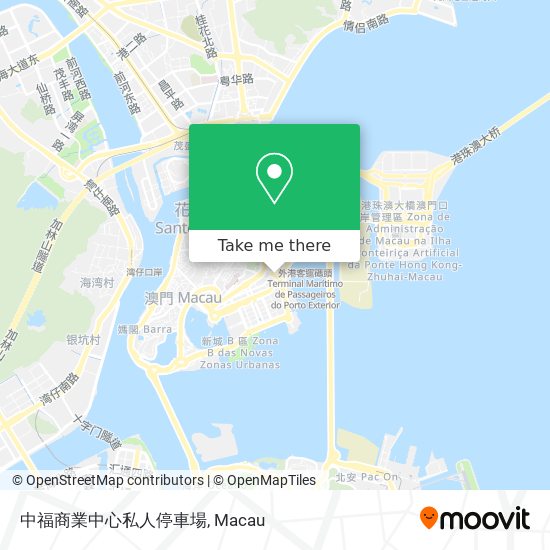 中福商業中心私人停車場 map