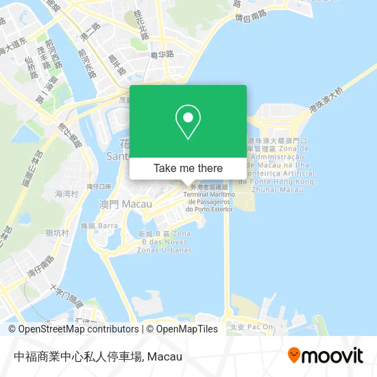 中福商業中心私人停車場地圖