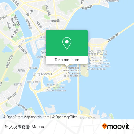 出入境事務廳 map