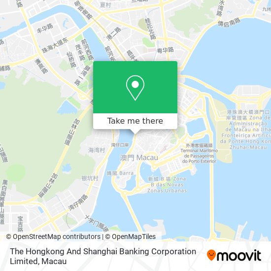 The Hongkong And Shanghai Banking Corporation Limited地圖