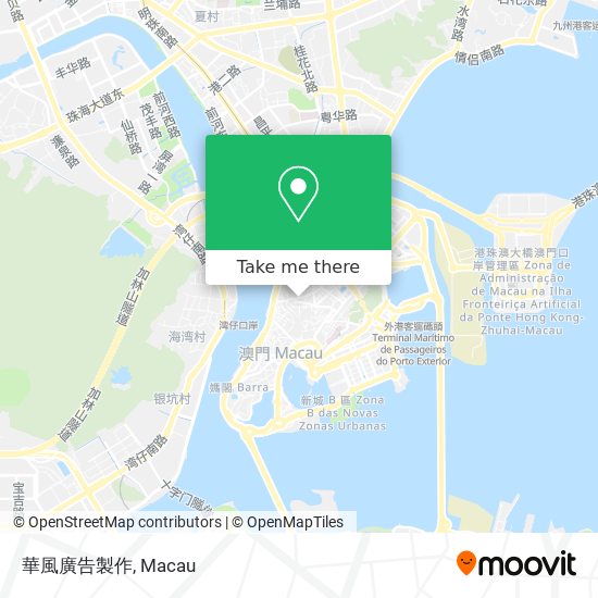 華風廣告製作 map