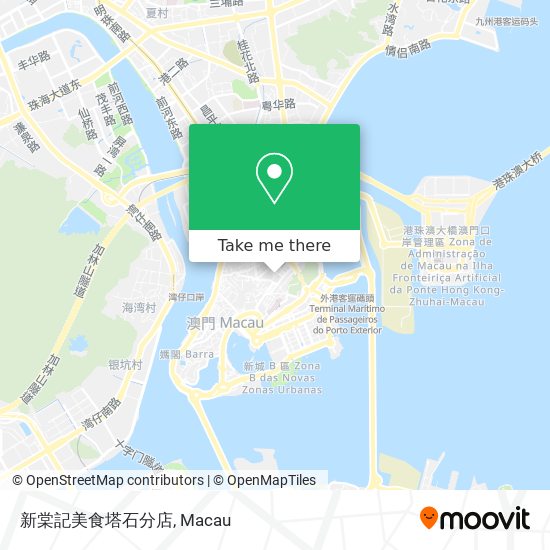 新棠記美食塔石分店 map