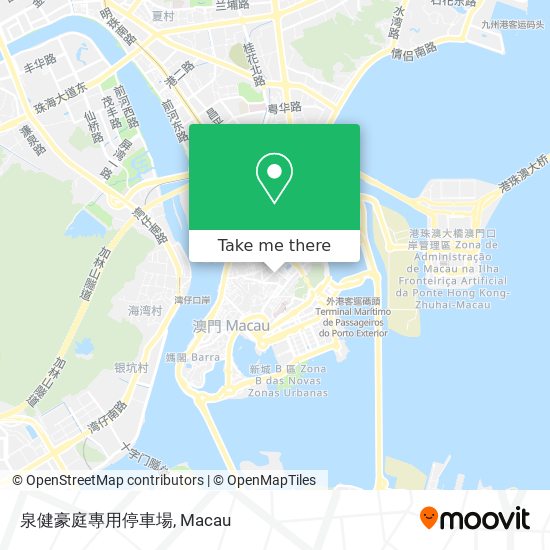 泉健豪庭專用停車場 map
