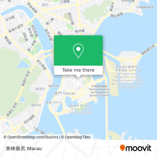東峰藥房 map