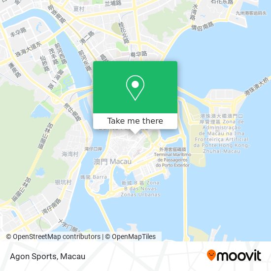 Agon Sports map