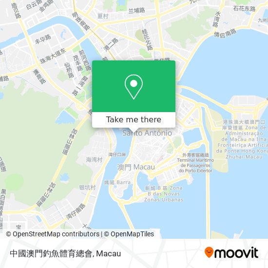 中國澳門釣魚體育總會 map