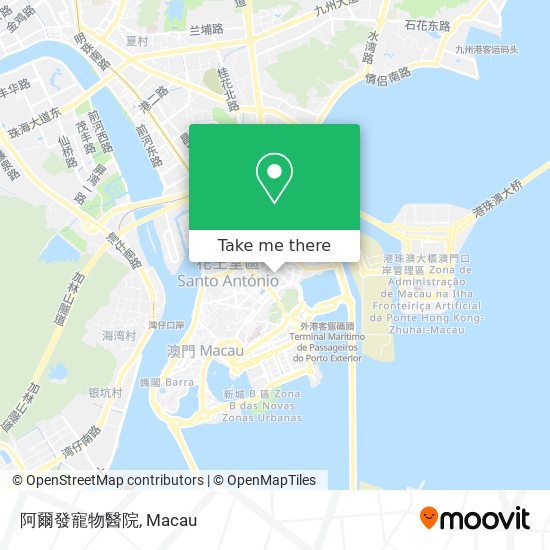 阿爾發寵物醫院 map