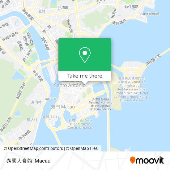 泰國人食館 map