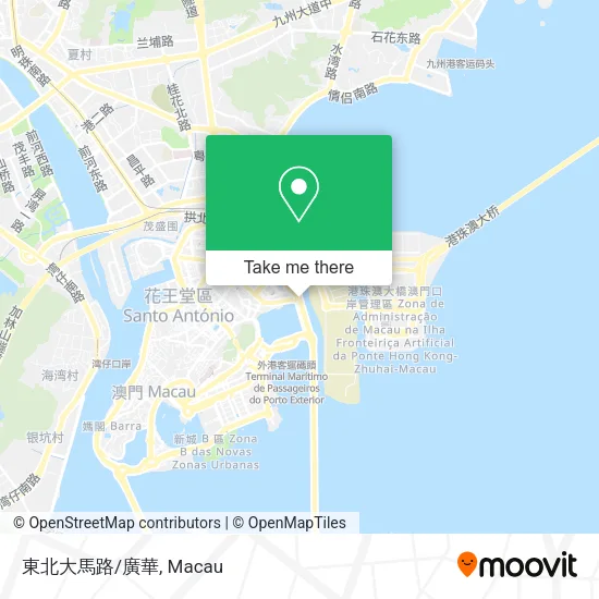 東北大馬路/廣華 map