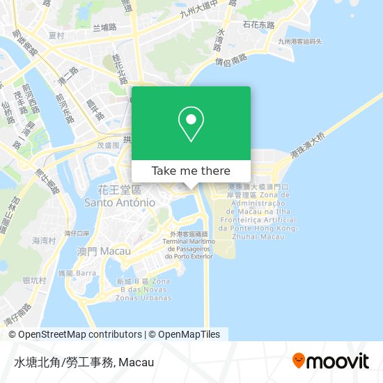 水塘北角/勞工事務 map