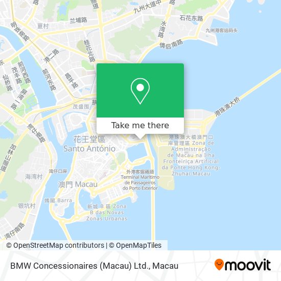 BMW Concessionaires (Macau) Ltd. map