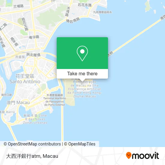 大西洋銀行atm map