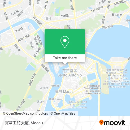 寶華工貿大廈地圖