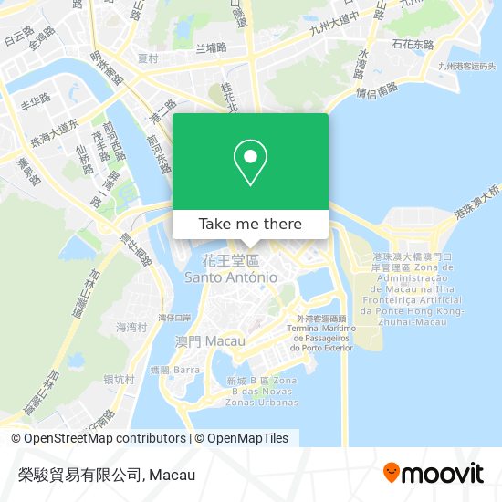 榮駿貿易有限公司 map