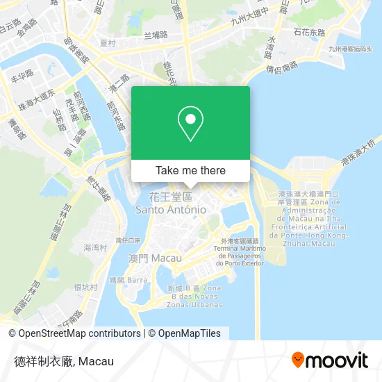 德祥制衣廠地圖
