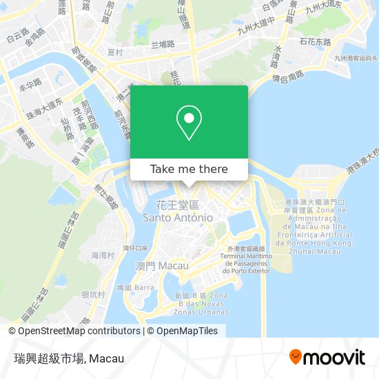 瑞興超級市場 map