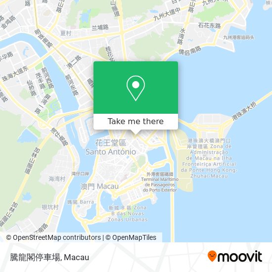 騰龍閣停車場 map