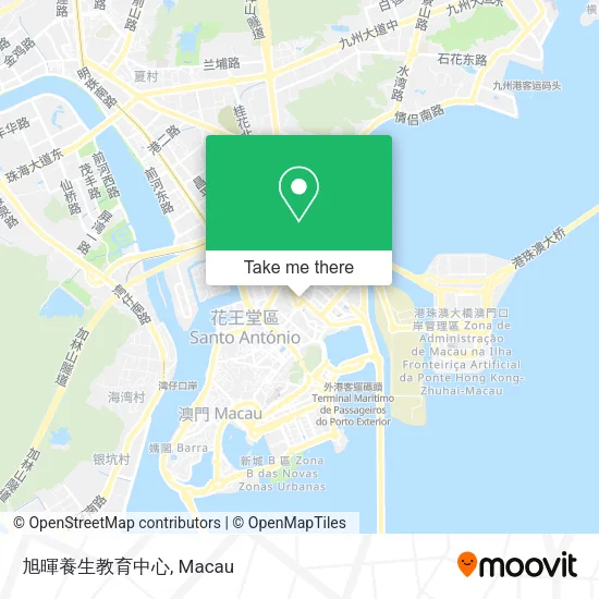 旭暉養生教育中心地圖