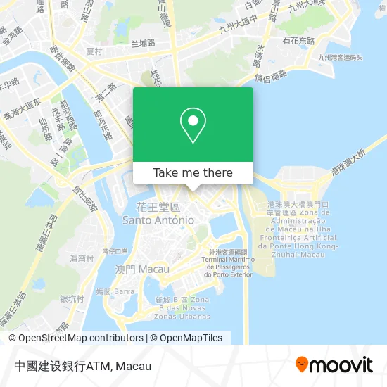 中國建设銀行ATM地圖