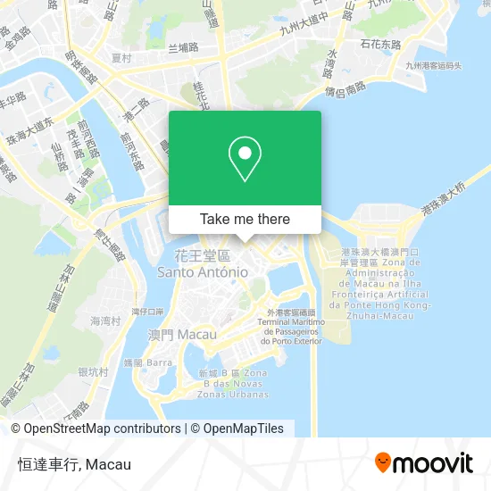 恒達車行 map