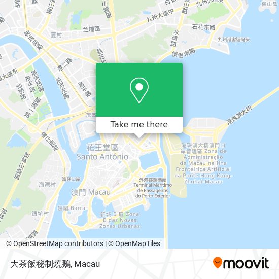 大茶飯秘制燒鵝 map