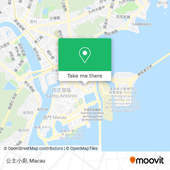 公主小廚 map